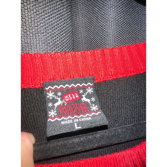 Ugly Christmas Sweater Xmas Size Large - Picture 2 of 3